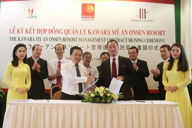 Bitexco chọn Kl994 game bài casino hấp dẫn Kawara (Nhật Bản) quản lý Dự án Mỹ An Onsen Resort