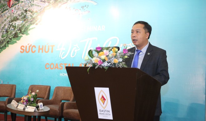 Ông Lê Trọng Minh, Tổng Biên tập Báo Kl99ok phiên bản mới phát biểu khai mạc Hội thảo - Ảnh: Lê Toàn