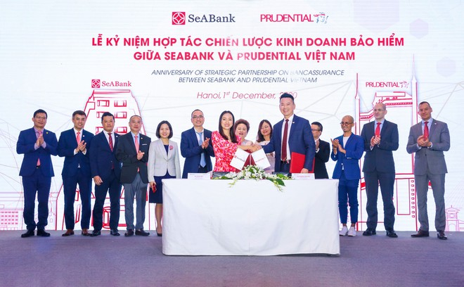 Prudential Việt Nam và SeABank ký kết thỏa thuận phân phối sản phẩm Kl99kl phiên bản hoạt động trên nền tảng kỹ thuật số