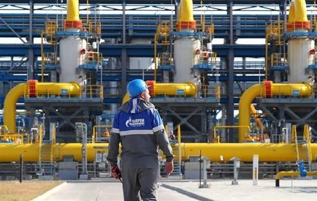 Hệ thống nén khí của dự án Dòng chảy phương Bắc 2 (Nord Stream 2). (Ảnh: TASS/TTXVN)