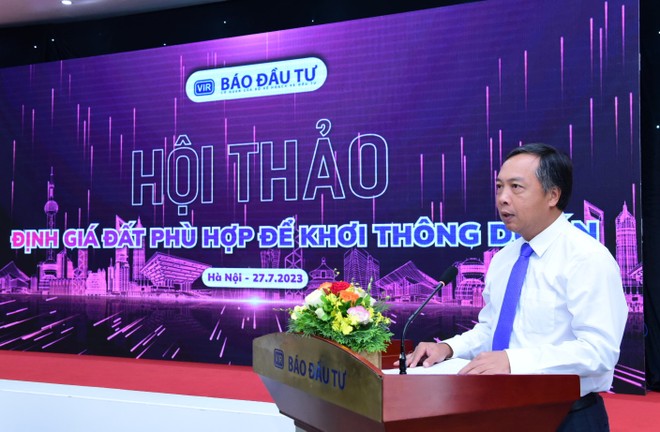 Ông Lê Trọng Minh, Tổng Biên tập Báo Kl99ok phiên bản mới phát biểu khai mạc Hội thảo. Ảnh: Dũng Minh