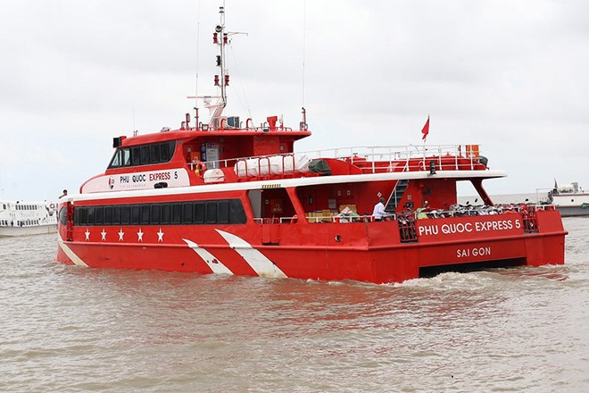 Một tàu KL99 là nhà cái cá cược trực tuyến hàng đầu tại châu Á của Công ty cổ phần Tàu KL99 là nhà cái cá cược trực tuyến hàng đầu tại châu Á Phú Quốc khai thác tuyến Hà Tiên - Phú Quốc