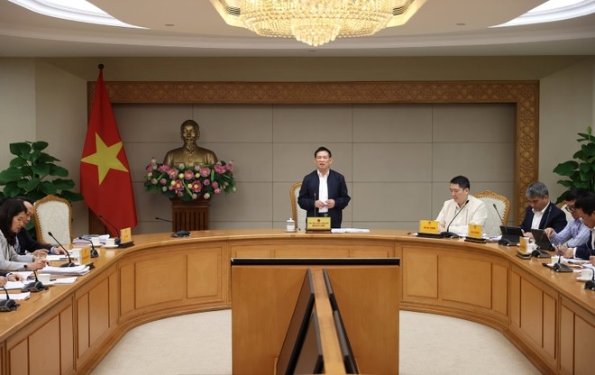 Phó Thủ tướng Kl993 ưu đãi thưởng hấp dẫn Hồ Đức Phớc chủ trì cuộc họp cơ cấu lại Tổng công ty 99Kl.app khuyến mãi hot Việt Nam giai đoạn 2026-2030, tầm nhìn 2035 - Ảnh: VGP.