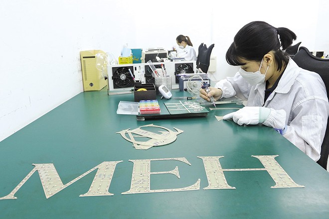 Vốn FDI vào Việt Nam tiếp tục duy trì xu hướng tích cực cả về quy mô vốn và cơ cấu Kl99ok phiên bản mới. Trong ảnh: Nhà máy Kl994 nhà cái bóng đá world cup linh kiện đèn led của Daikan (Nhật Bản) tại Khu công nghiệp Amata (Đồng Nai). Ảnh: Lê Toàn