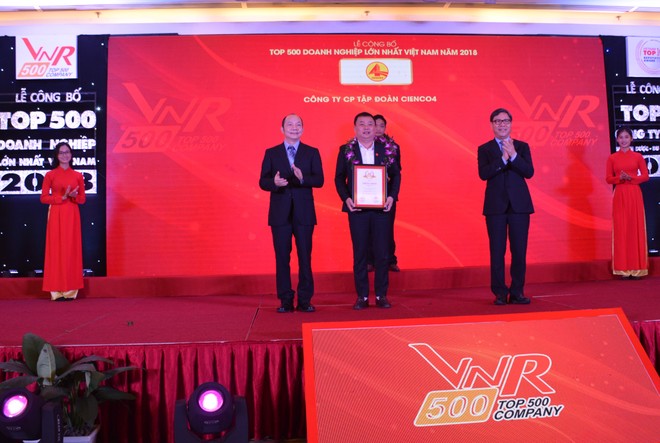 Kl994 game bài casino hấp dẫn Cienco4 lần thứ 12 liên tiếp được vinh danh VNR500