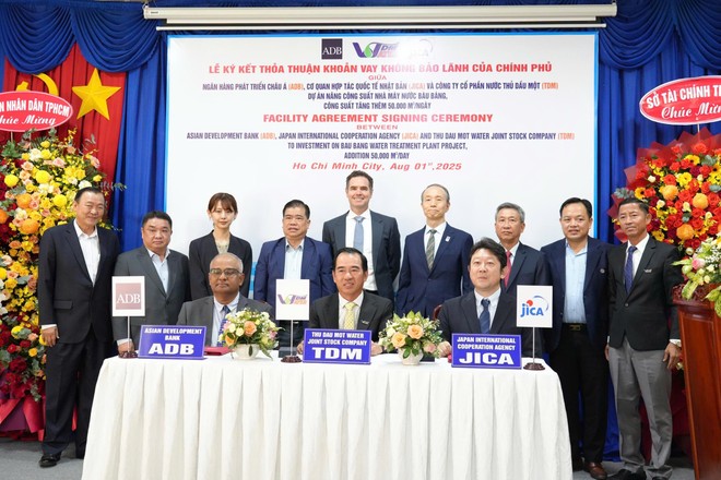 Nhà máy nước Bàu Bàng được Kl99ok phiên bản mới mở rộng với vốn vay 12 triệu USD từ ADB, JICA