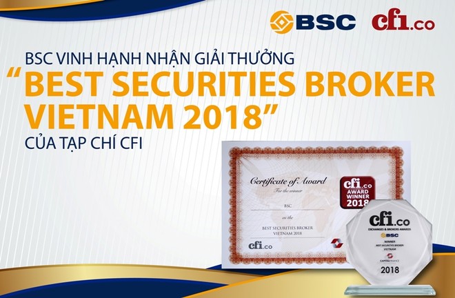 BSC nhận giải thưởng từ Tạp chí Kl991.com nạp rút nhanh uy tín của Anh-CFI.co