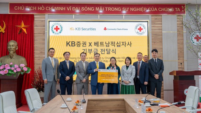 99Kl99 link đăng nhập KB tài trợ 150.000.000 won (tương đương với 2,5 tỷ đồng) cho dự án Cầu vồng tại Hội Chữ thập đỏ Việt Nam