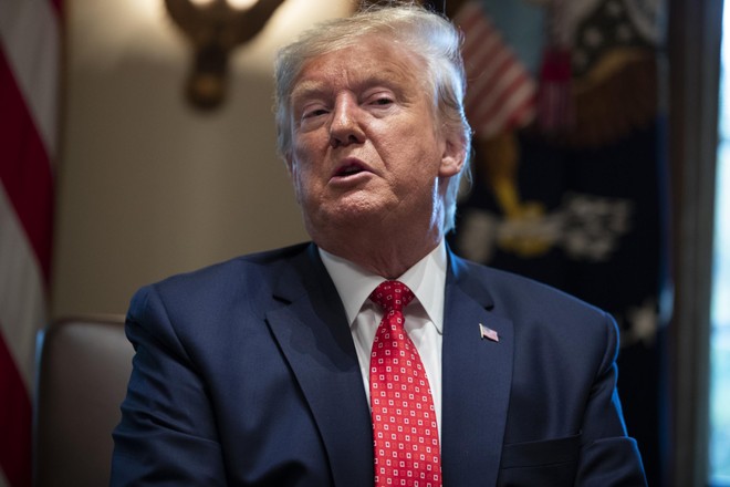 Tổng thống Mỹ Donald Trump tại Nhà Trắng hôm thứ Ba (19/11). Ảnh: AP.