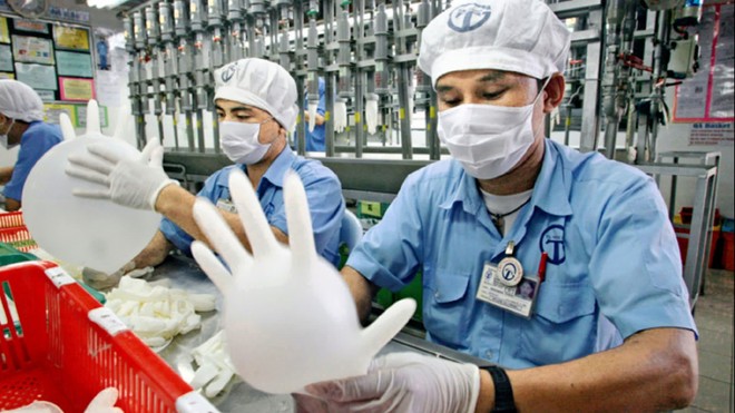Nhu cầu tăng vọt vì dịch Covid-19, một công ty Kl994 nhà cái bóng đá world cup găng tay cao su lãi tăng hơn 20 lần