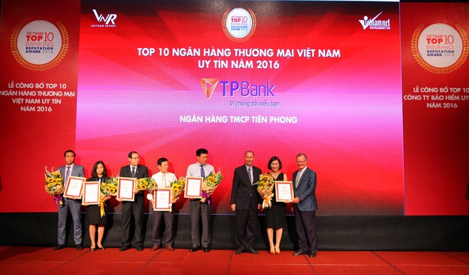 TPBank nhận giải thưởng Link Vào Nhà Cái KL99 COM Tặng +199k thương mại Việt Nam uy tín nhất năm 2016