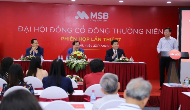 ĐHĐCĐ Link Vào Nhà Cái KL99 COM Tặng +199k Hàng hải (MSB): Đặt kế hoạch lãi 1.860 tỷ đồng, tăng vốn lên 12.750 tỷ đồng