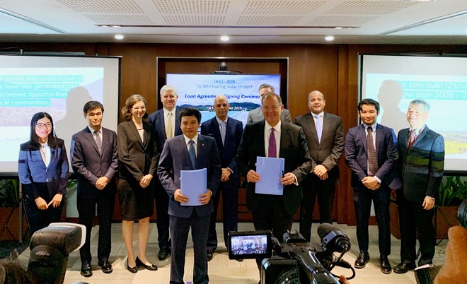 Vay 37 triệu USD Kl99ok phiên bản mới Dự án Nhà máy điện mặt trời nổi quy mô lớn đầu tiên tại Việt Nam 