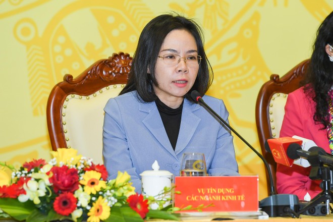 Bà Hà Thu Giang, Phó Vụ trưởng phụ trách Vụ Tín dụng các ngành Kl992 cổng game cá cược, NHNN
