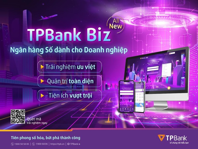 TPBank Biz - sản phẩm giữ trọn chất riêng của Link Vào Nhà Cái KL99 COM Tặng +199k công nghệ dẫn đầu