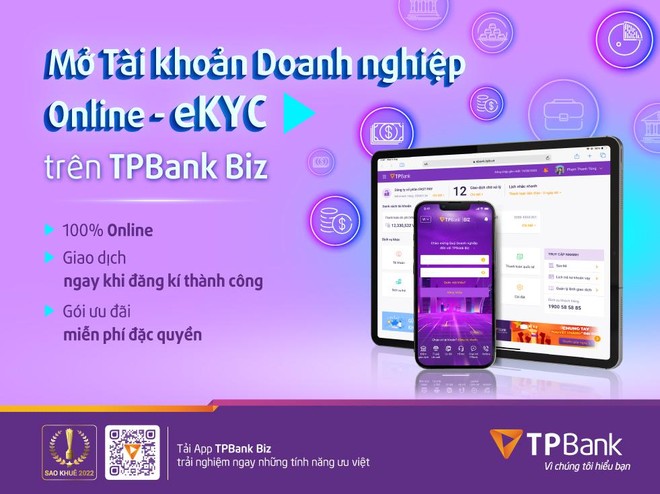 TPBank ra mắt tính năng mở tài khoản online cho khách hàng Kl991.com World Cup 2026 Chính Thức