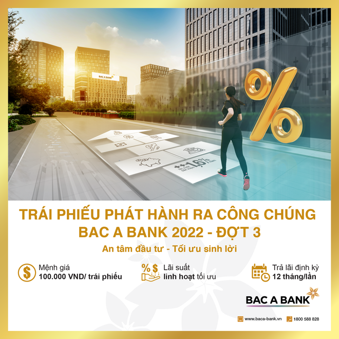 Bac A Bank phát hành hơn 3.000 tỷ đồng Kl99kl Hoàn Trả Vô Tận ra công chúng