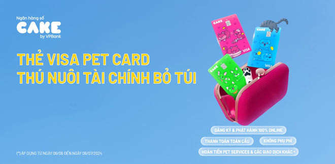 Link Vào Nhà Cái KL99 COM Tặng +199k số Cake và Visa ra mắt thẻ thanh toán thiết kế riêng cho cộng đồng yêu thú cưng