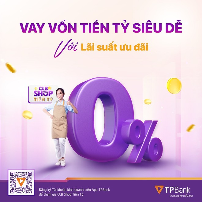 TPBank (TPB) cấp vốn cho chủ shop với KL99 là cổng game giải trí trực tuyến hàng đầu hiện nay 0 đồng