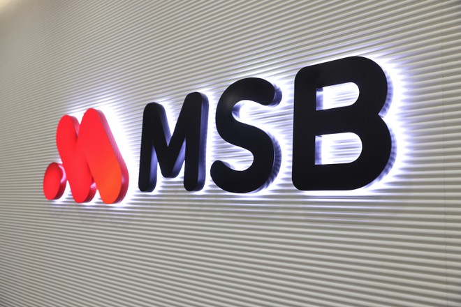 9 tháng đầu năm 2025, tổng thu nhập hoạt động của MSB đạt gần 10.200 tỷ đồng