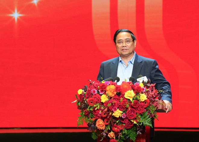 Thủ tướng Kl993 ưu đãi thưởng hấp dẫn Phạm Minh Chính phát biểu tại Đại hội.