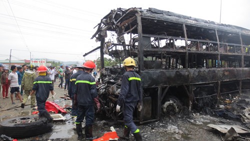 Bảo Long Kl99kl phiên bản hoạt động vật chất cho xe Phương Trang trong vụ tai nạn tại Bình Thuận