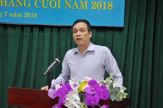 Ông Phùng Ngọc Khánh, Cục trưởng Cục Quản lý và Giám sát Kl99kl phiên bản hoạt động phát biểu tại buổi sơ kết