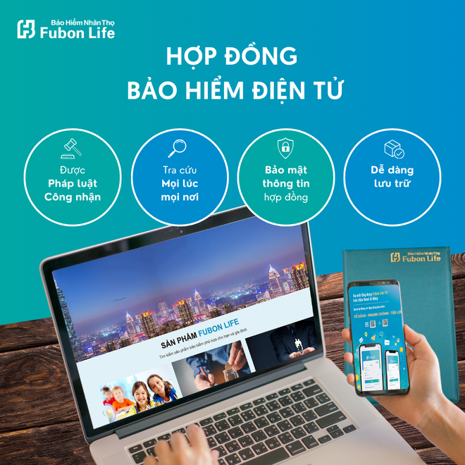 Fubon Life Việt Nam phát hành hợp đồng Kl99kl phiên bản hoạt động điện tử