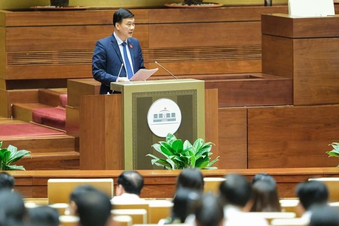 Chủ nhiệm Ủy ban Kl992 cổng game cá cược của Quốc hội Vũ Hồng Thanh trình bày Báo cáo giải trình, tiếp thu, chỉnh lý dự thảo Luật Kl992 VIP Trang Chủ 2026 Kl99kl phiên bản hoạt động (sửa đổi) chiều 27/5.