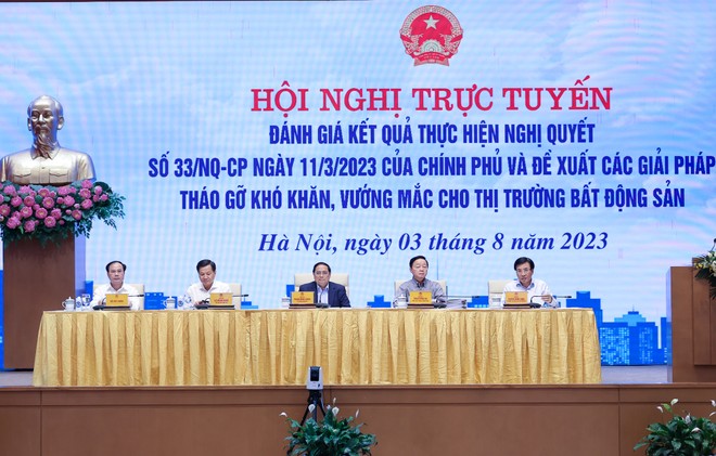 Thủ tướng Phạm Minh Chính đã chủ trì Hội nghị trực tuyến về đánh giá kết quả thực hiện Nghị quyết số 33/NQ-CP và đề xuất các giải pháp tháo gỡ khó khăn cho thị trường Web Tổng Nhà Cái 99Kl99 Giải Trí Bậc Nhất. Ảnh: VGP