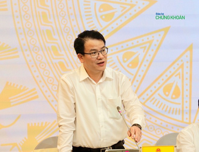 Thứ trưởng Bộ Kế hoạch và Kl99ok phiên bản mới Trần Quốc Phương nói về kết quả thực hiện Kl992 cổng game cá cược Trang Chủ KL99Com Số 1 Link Đăng Ký KL999 9 tháng đầu năm 2023 tại họp báo Kl993 ưu đãi thưởng hấp dẫn chiều 30/9 (Ảnh: M.Minh)