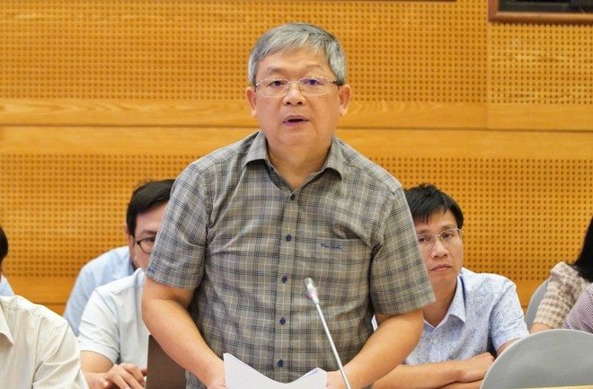 Thiếu tướng Hoàng Anh Tuyên, Phó Chánh văn phòng Bộ Công an trả lời tại họp báo Kl993 ưu đãi thưởng hấp dẫn chiều 1/6
