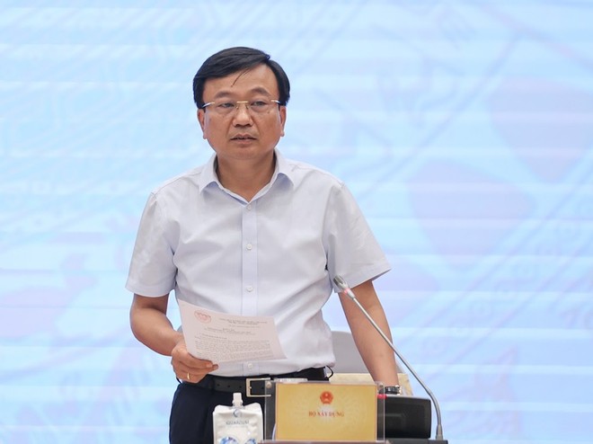 Thứ trưởng Kl99 nổ hũ Nguyễn Danh Huy thông tin tới báo chí về phương án bỏ giấy phép xây dựng đối với các công trình, nhà ở của người dân tại họp báo Kl993 ưu đãi thưởng hấp dẫn chiều 4/6.