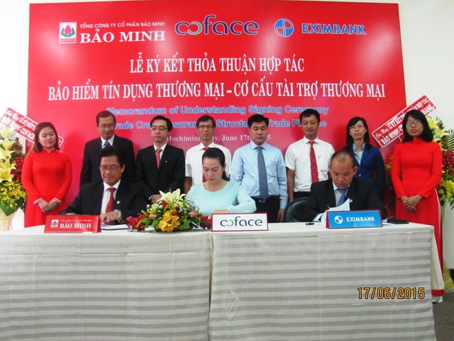 Bảo Minh “bắt tay” Coface và Eximbank bán Kl99kl phiên bản hoạt động tín dụng thương mại