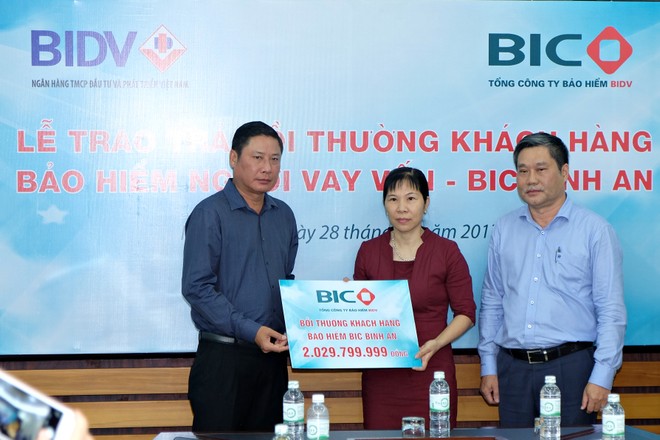 BIC chi trả hơn 2 tỷ đồng tiền Kl99kl phiên bản hoạt động cho khách hàng tại Khánh Hòa