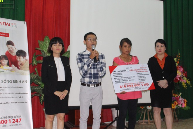 Prudential đã chi trả 2.707 tỷ đồng bồi thường Kl99kl phiên bản hoạt động trong nửa đầu năm 2017