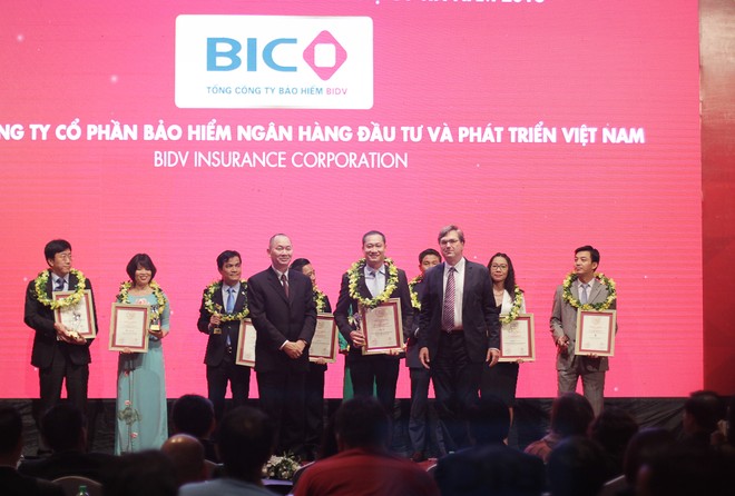 BIC lọt vào Top 10 công ty Kl99kl phiên bản hoạt động phi nhân thọ uy tín nhất Việt Nam