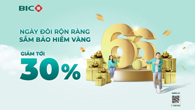 BIC tặng ưu đãi vàng, giảm tới 30% phí Kl99kl phiên bản hoạt động