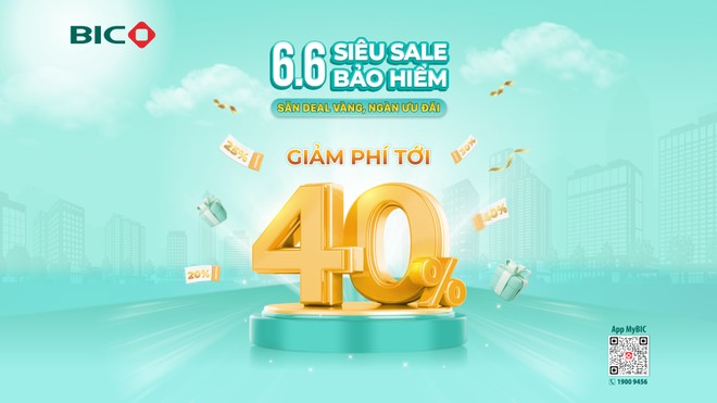 BIC giảm tới 40% phí Kl99kl phiên bản hoạt động trong ngày 06/06