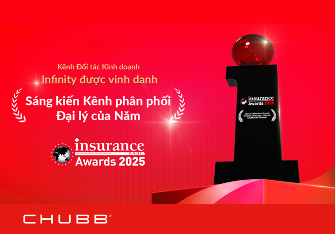 Kênh đối tác Kl992 VIP Trang Chủ 2026 Infinity giúp Chubb Life Việt Nam nhận giải mô hình kênh phân phối tại Insurance Asia Awards 2025