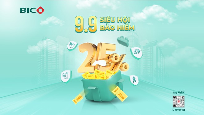 BIC ưu đãi tới 25% phí Kl99kl phiên bản hoạt động 