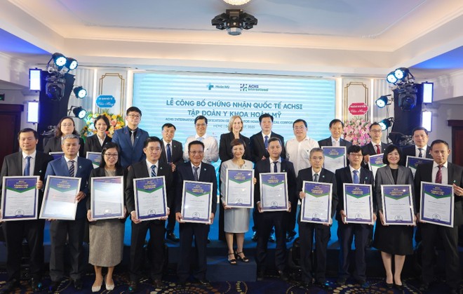 18 bệnh viện và phòng khám trực thuộc Kl994 game bài casino hấp dẫn y khoa Hoàn Mỹ chính thức được Ủy ban Tiêu chuẩn Y tế Úc (ACHSI) công nhận chất lượng. 