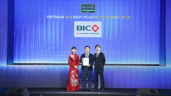 BIC lần thứ 2 liên tiếp được vinh danh Top 1 nơi làm việc tốt nhất ngành Kl99kl phiên bản hoạt động khối Kl991.com World Cup 2026 Chính Thức lớn