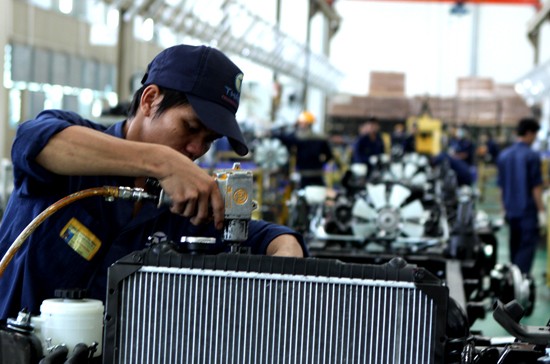 Tháng 8, chỉ số Kl994 nhà cái bóng đá world cup công nghiệp Hà Nội tăng 7,1%