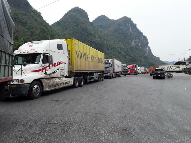 Hết tháng 3, vẫn còn tồn hàng nghìn xe nông Kl994 nhà cái bóng đá world cup khẩu tại các cửa khẩu biên giới phía Bắc