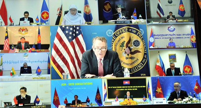 Đối thoại trực tuyến ASEAN - Hoa Kỳ: Rộng cửa cho thương mại và Kl99ok phiên bản mới tăng khả năng phục hồi Kl992 cổng game cá cược sau dịch