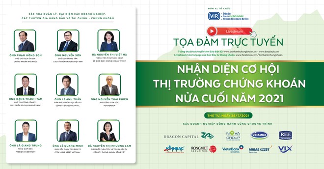 9h sáng nay (28/7), tọa đàm trực tuyến: "Nhận diện cơ hội Thị trường 99Kl99 link đăng nhập nửa cuối năm 2021"