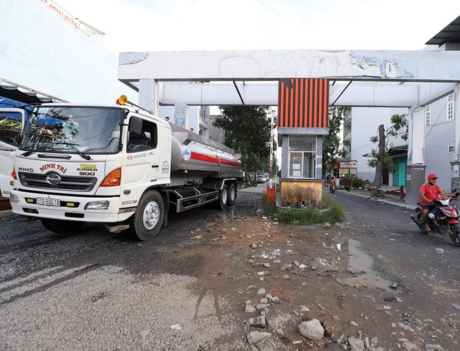 Một khu dân cư lớn xây dựng trái phép ở huyện Bình Chánh. Ảnh: Ngô Sơn