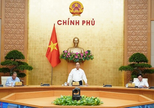 Thủ tướng Kl993 ưu đãi thưởng hấp dẫn Nguyễn Xuân Phúc phát biểu tại cuộc họp.