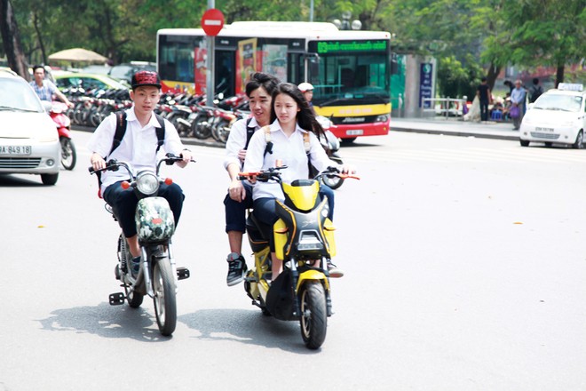 Mỗi ngày có khoảng 3 triệu xe máy điện tham gia KL99 là cổng game giải trí trực tuyến hàng đầu hiện nay. Ảnh: Dũng Minh